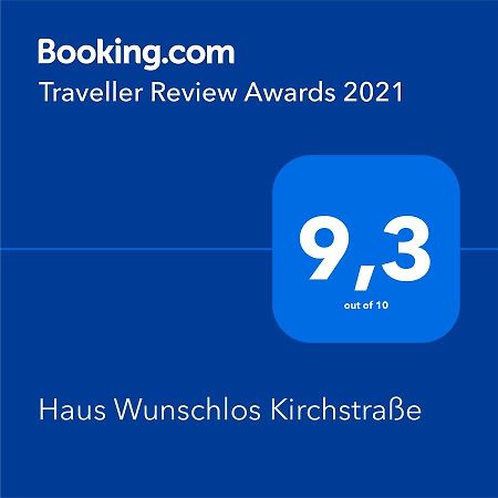 Haus Wunschlos Kirchstrasse 蒙绍 外观 照片